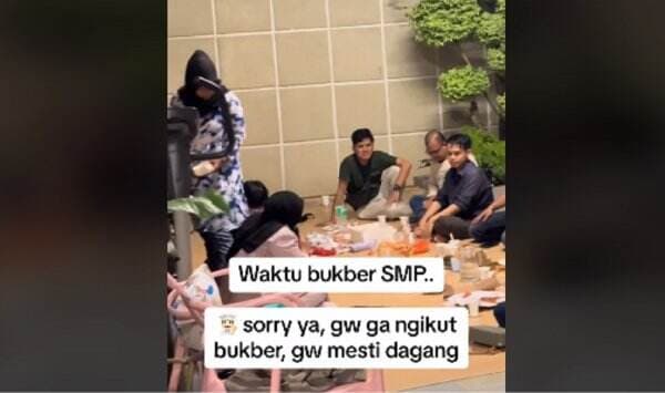 Viral Bukber Borong Dagangan Nasi Goreng Kaki Lima Teman SMP, Netizen: Seru dan Solid!  