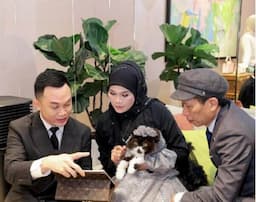 Viral Kucing Tajir Rayakan Ultah Mewah di Louis Vuitton, Kaum Gaji UMR Gak Relate! 