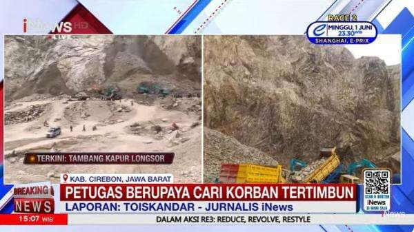 Longsor Gunung Kuda, Kapolres Cirebon: 8 Orang Tewas! Longsor Gunung Kuda, Kapolres Cirebon: 8 Orang Tewas!