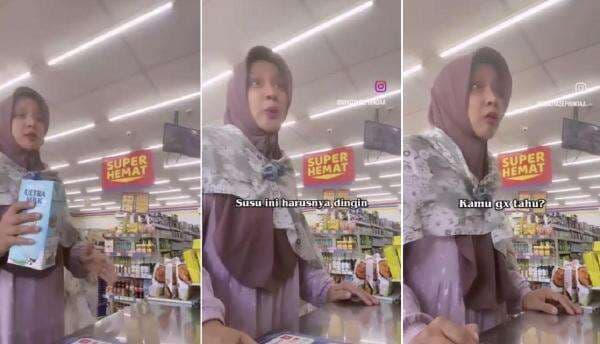 Viral Parodi Emak-Emak Marah karena Susu UHT Gak Dingin ala Drakor, Lengkap Berbahasa Korea