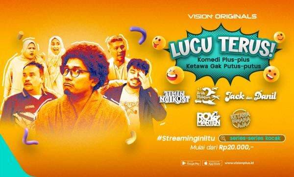 Deretan Series VISION+ Lucu Terus di Bulan Juni, Siap Ketawa Tak Pernah Putus!