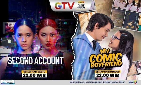 Nikmati Second Account dan My Comic Boyfriend di GTV