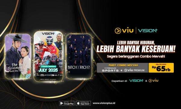 Lebih Banyak Hiburan dan Keseruan! Langganan Paket Combo Mevvah Viu dan VISION+