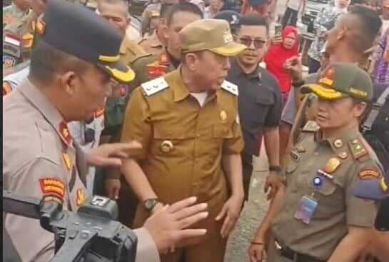 Kata Wabup Tulang Bawang usai Viral Nyaris Adu Jotos dengan Pedagang