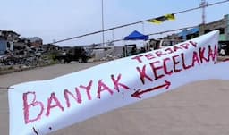 Warga Bandung Blokade Flyover Ciroyom, Polisi: Memang Belum Dibuka untuk Umum