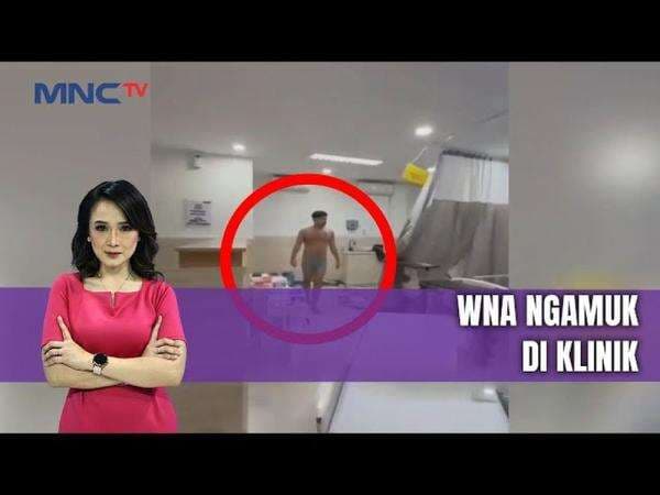 WNA Amerika Mengamuk di Klinik Pecatu, Pasien Panik dan Fasilitas Porak-Poranda