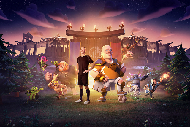 Megabintang Sepak Bola Jadi Karakter yang Dapat Dimainkan di Clash Of Clans!