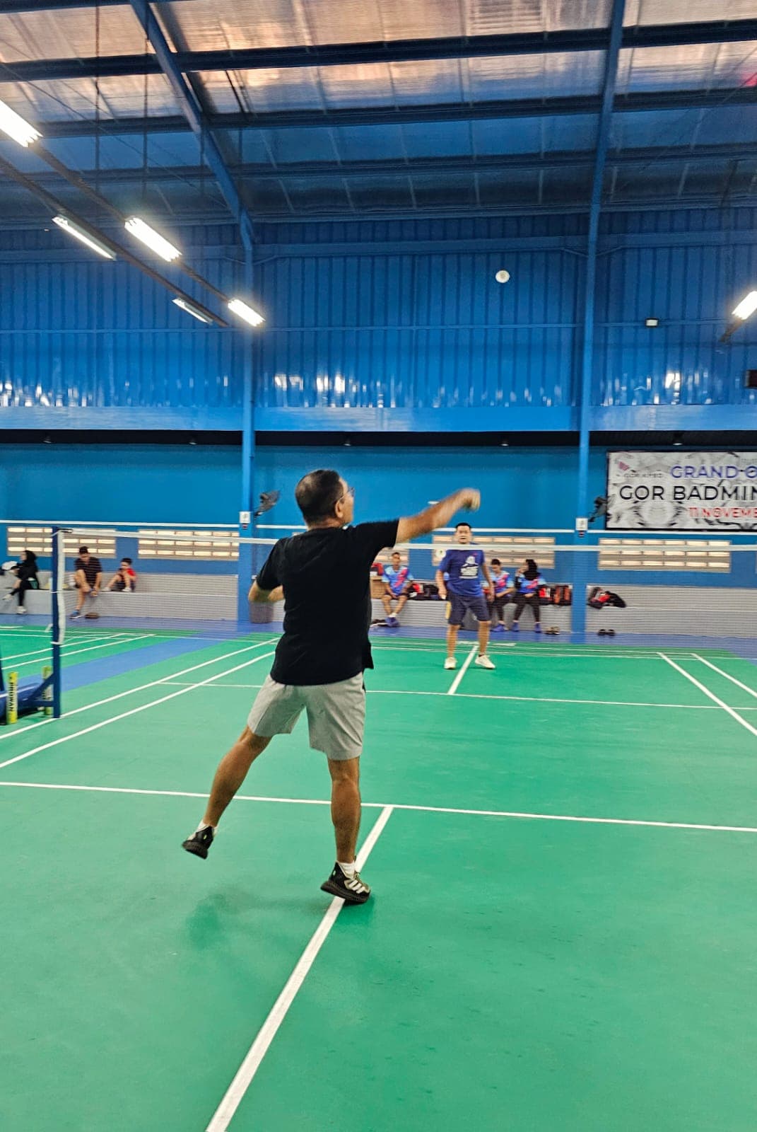 Saleh Husin Jajal Bulutangkis Lawan Chandra Wijaya