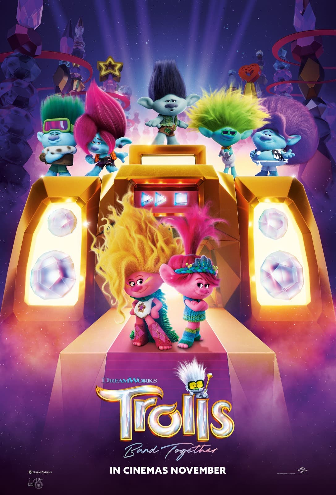 FILM Trolls Kembali dalam Trolls Band Together