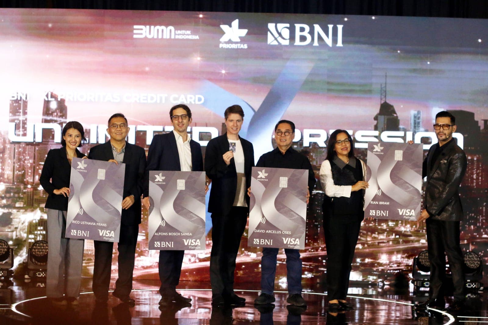 BNI dan XL Axiata Luncurkan Produk Co-Branding Kartu Kredit BNI – XL PRIORITAS