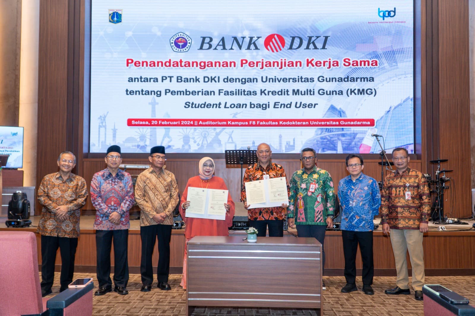 Bank DKI Gandeng Gunadarma Hadirkan Kemudahan Akses Pinjaman Biaya Pendidikan Bagi Mahasiswa