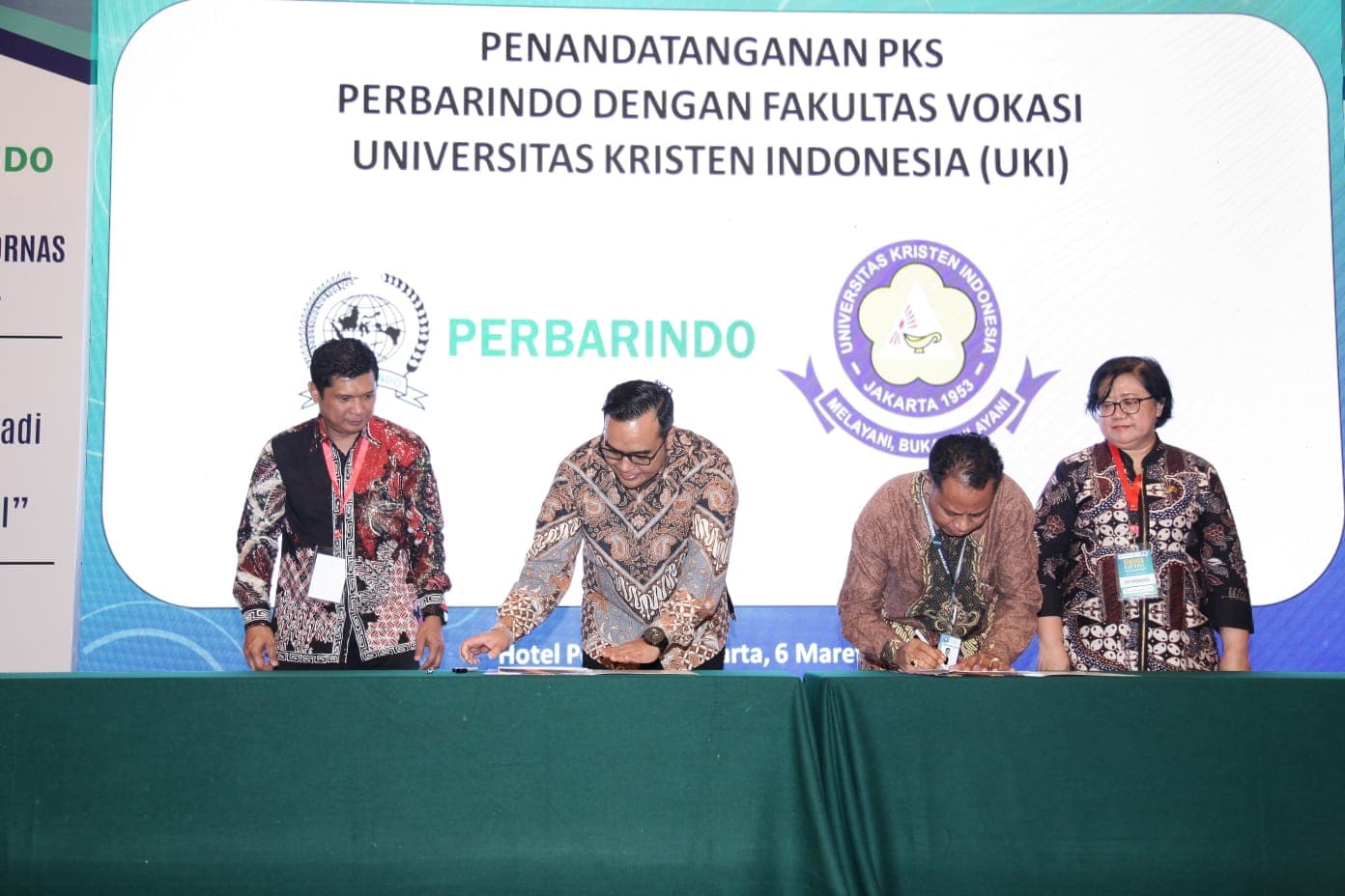 Perbarindo dan Fakultas Vokasi UKI Jalin Kerjasama Magang Bersertifikat untuk Meningkatkan Kualitas SDM Industri BPR/BPRS