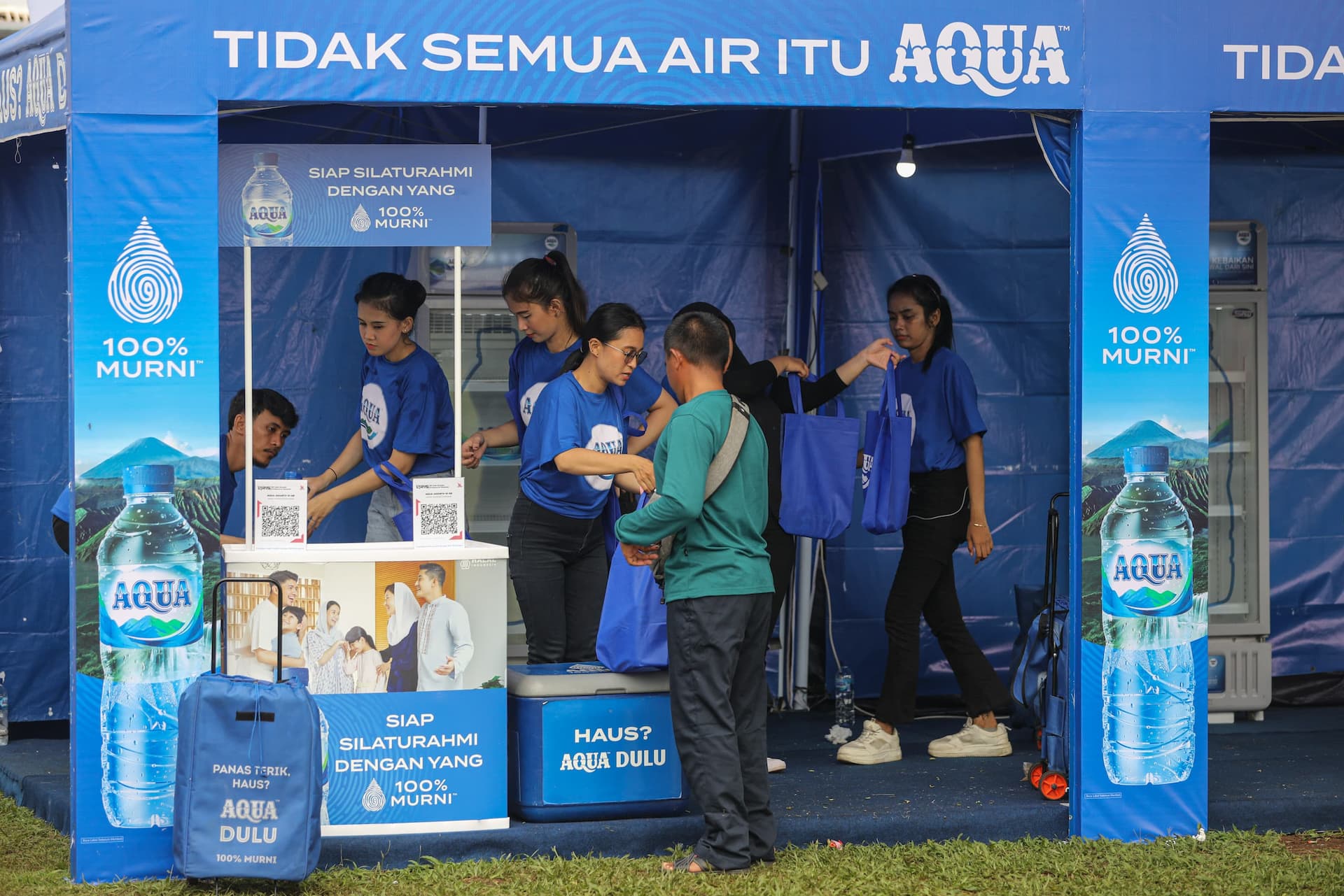 AQUA Meriahkan Mudik Gratis 2024 Pemprov Jateng
