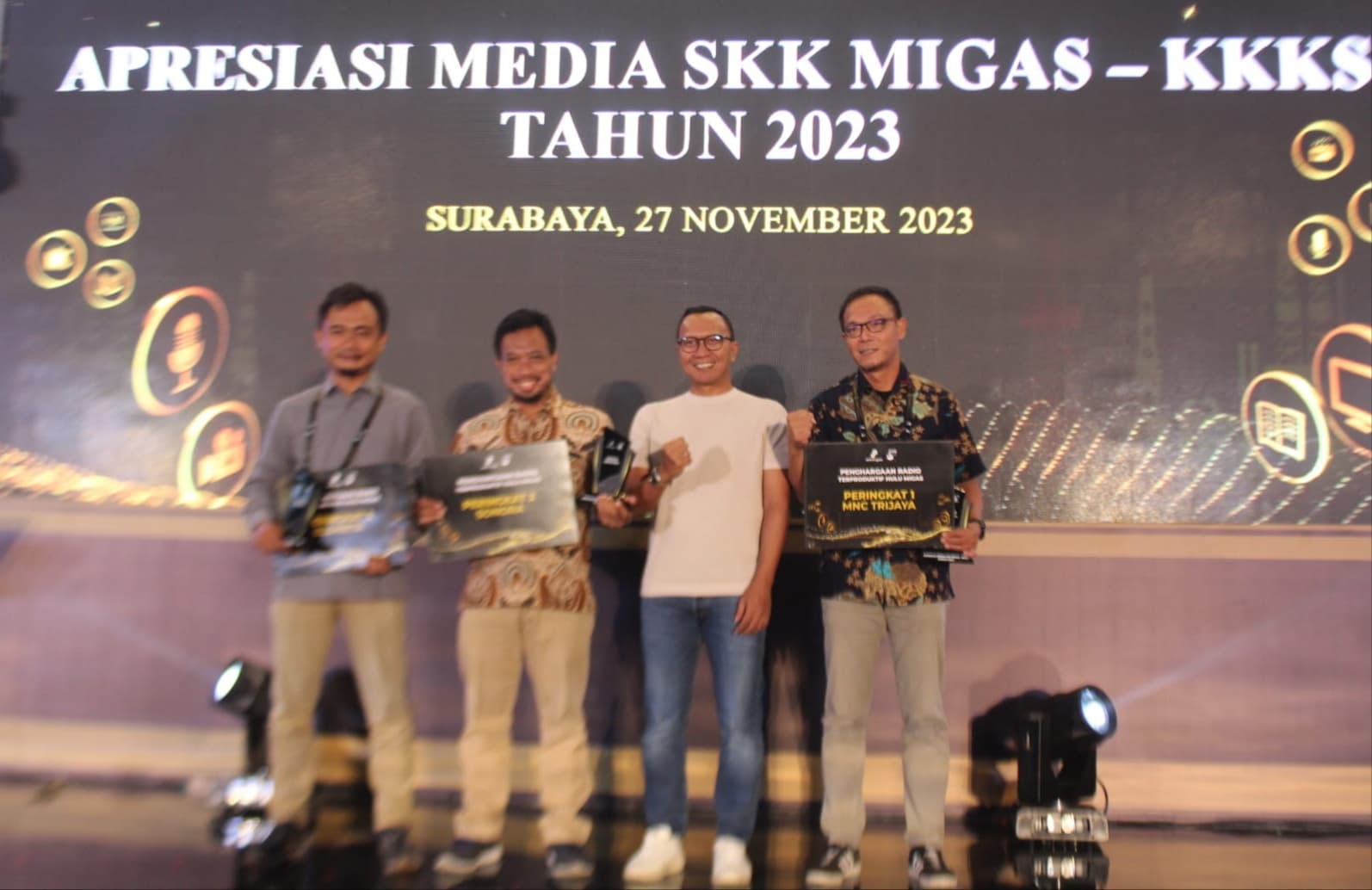 MNC Trijaya Raih Penghargaan dari SKK Migas