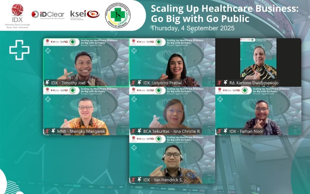 Multi Medika Internasional Berbagi Strategi IPO di Webinar Gakeslab Indonesia x Bursa Efek Indonesia Multi Medika Internasional Berbagi Strategi IPO di Webinar Gakeslab Indonesia x Bursa Efek Indonesia