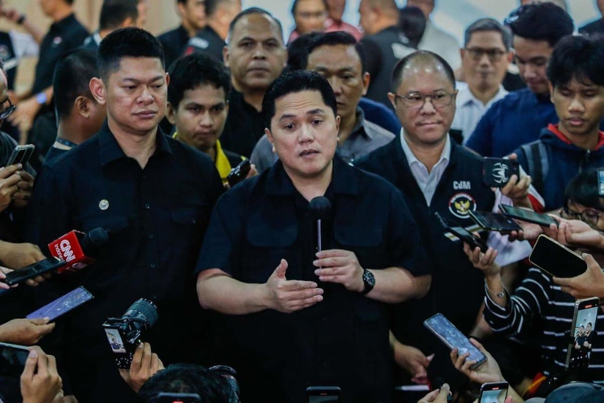 Erick Thohir Enggan Jawab Soal Patrick Kluivert Dipecat: Kasih Saya Dua Hari Erick Thohir Enggan Jawab Soal Patrick Kluivert Dipecat: Kasih Saya Dua Hari