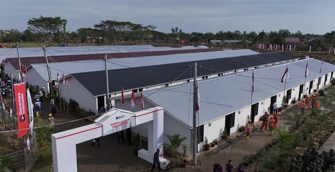 Sebanyak 1.050 Hunian Sementara untuk Warga Sudah Terbangun di Aceh Sebanyak 1.050 Hunian Sementara untuk Warga Sudah Terbangun di Aceh
