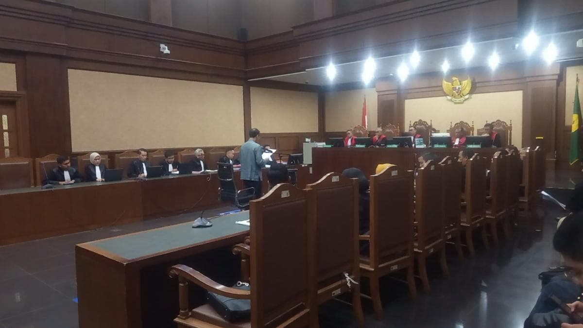 Bacakan Nota Keberatan, Nadiem Tak Sesali Jabatannya Sebagai Menteri Bacakan Nota Keberatan, Nadiem Tak Sesali Jabatannya Sebagai Menteri