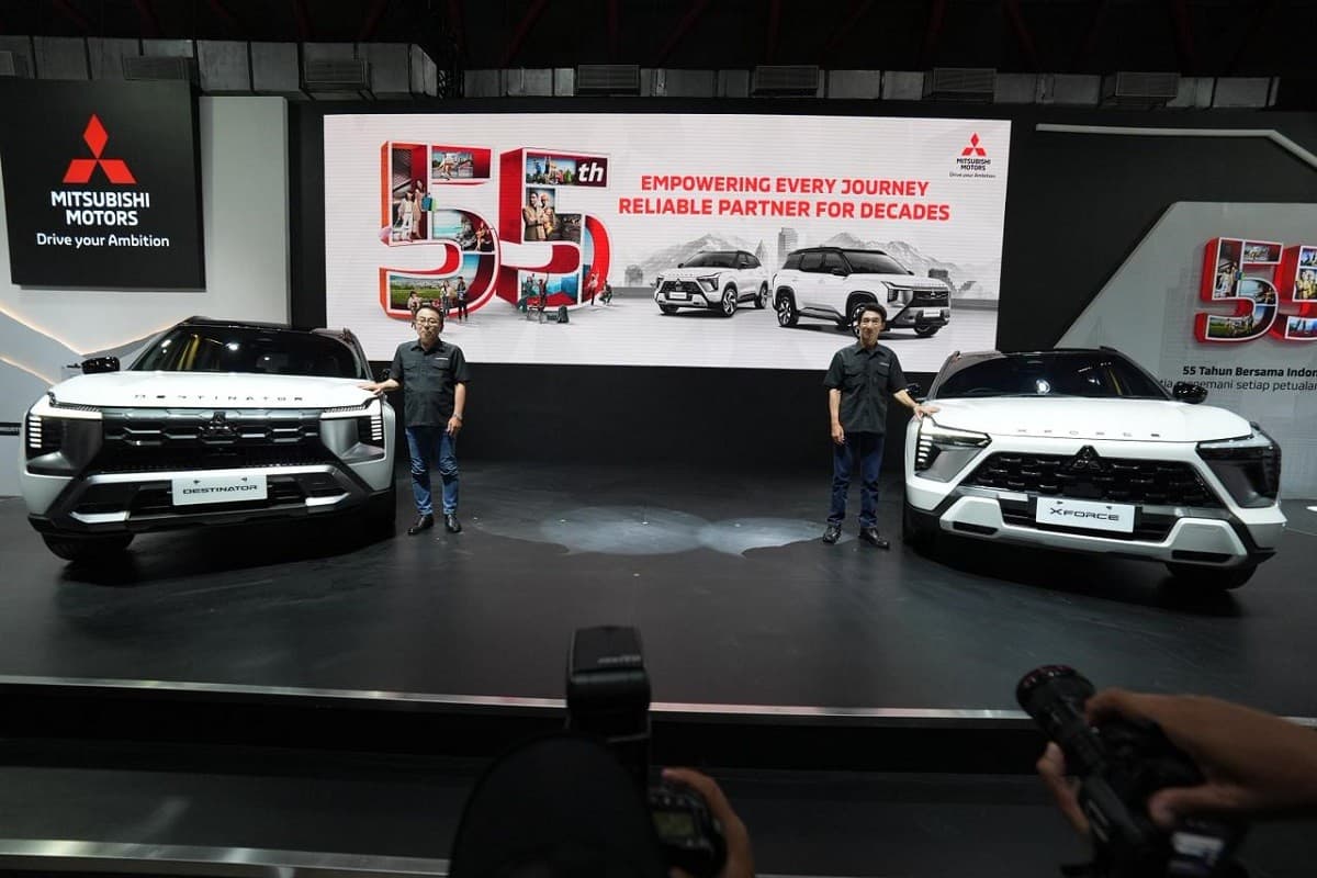 Mitsubishi Luncurkan Destinator dan Xforce Edisi Khusus Perayaan 55 Tahun di RI Mitsubishi Luncurkan Destinator dan Xforce Edisi Khusus Perayaan 55 Tahun di RI