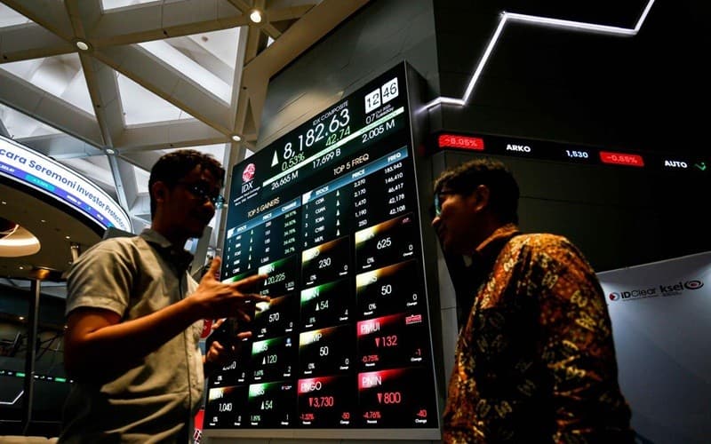 IHSG Sesi I Turun 0,81 Persen, Saham Emas ANTM-ARCI Jadi Pemberat IHSG Sesi I Turun 0,81 Persen, Saham Emas ANTM-ARCI Jadi Pemberat