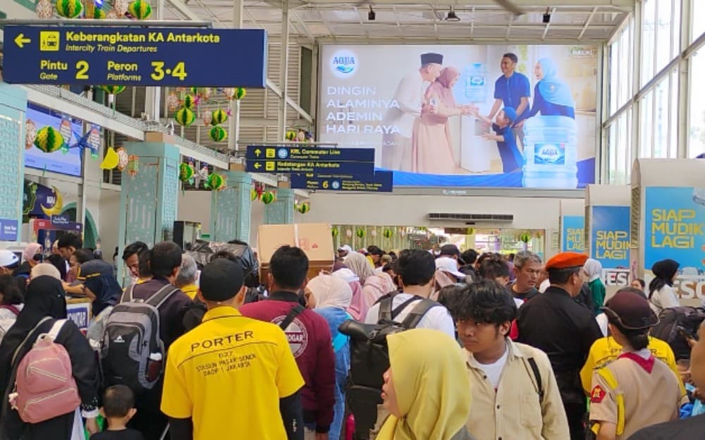 Hari Ini, 40.457 Orang Tinggalkan Jakarta Lewat Stasiun Senen dan Gambir Hari Ini, 40.457 Orang Tinggalkan Jakarta Lewat Stasiun Senen dan Gambir