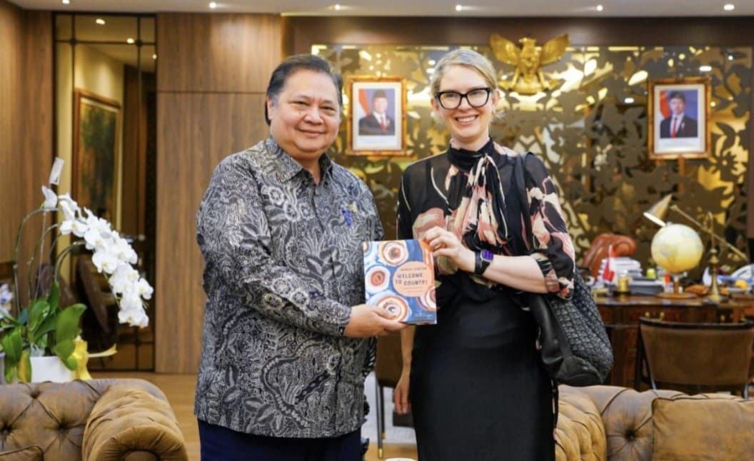 Airlangga Bertemu Ketua Komisi Produktivitas Australia, Bahas Kerja Sama Ekonomi Kedua Negara Airlangga Bertemu Ketua Komisi Produktivitas Australia, Bahas Kerja Sama Ekonomi Kedua Negara