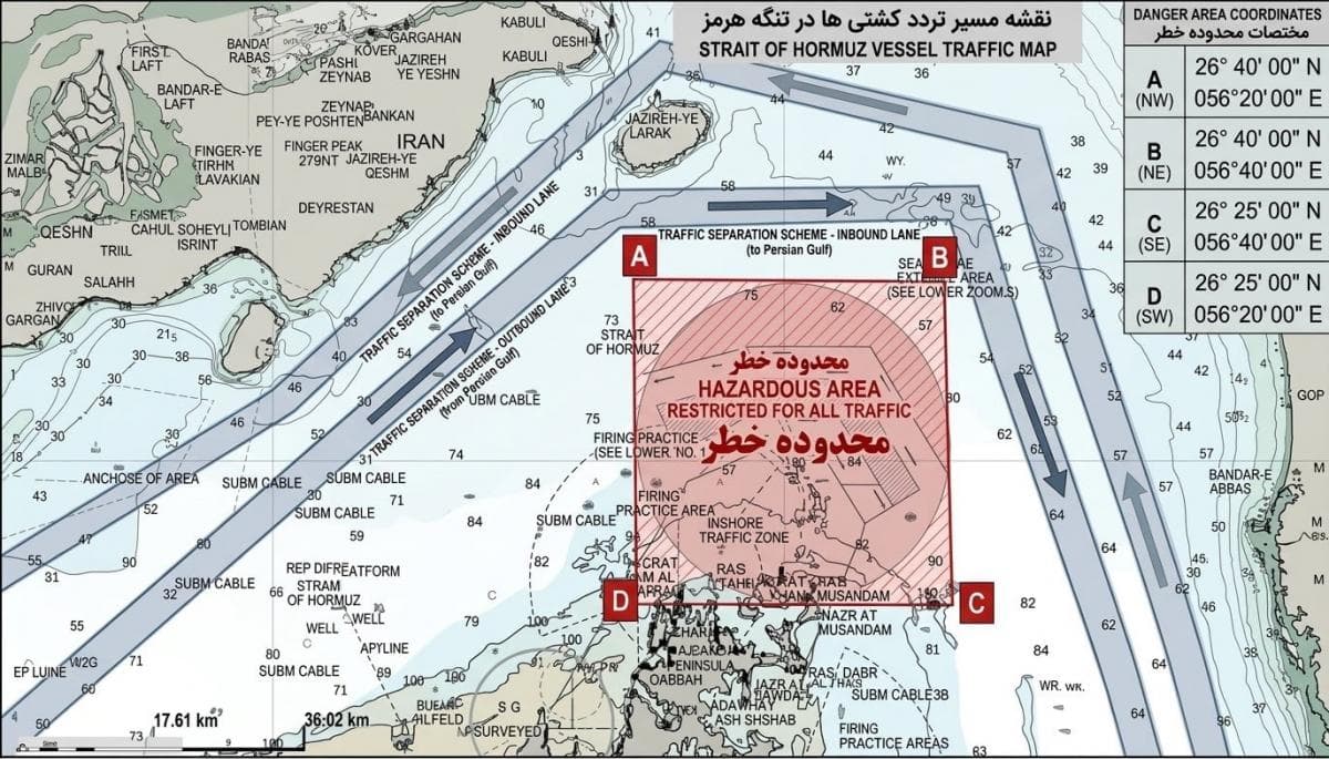 Iran Hanya Izinkan 15 Kapal Lewati Selat Hormuz per Hari Iran Hanya Izinkan 15 Kapal Lewati Selat Hormuz per Hari
