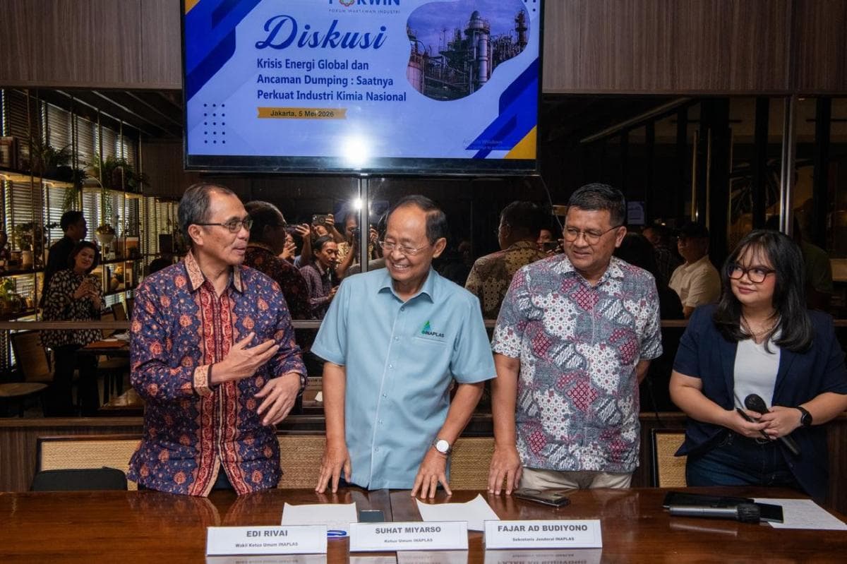 Industri Petrokimia Tengah Tertekan, Inaplas Beberkan Penyebabnya Industri Petrokimia Tengah Tertekan, Inaplas Beberkan Penyebabnya