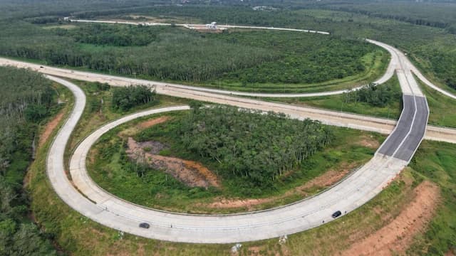 Progres Konstruksi Jalan Tol Palembang-Betung Tembus 81,99 Persen Progres Konstruksi Jalan Tol Palembang-Betung Tembus 81,99 Persen