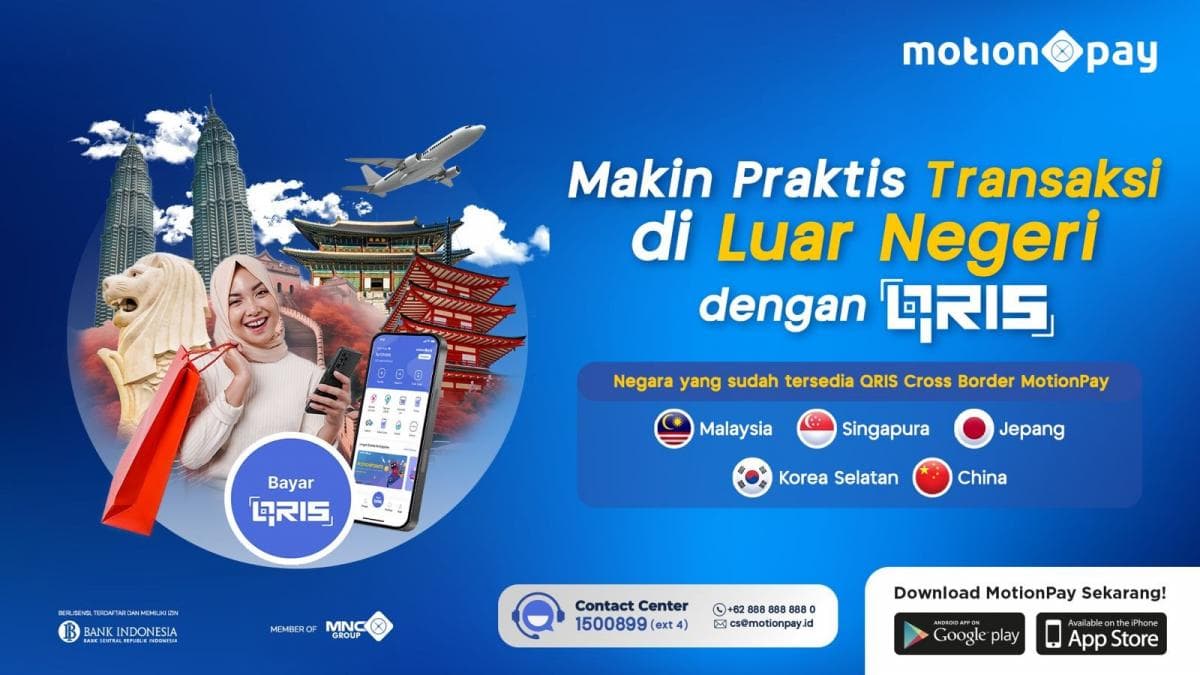 MotionPay Hadirkan QRIS Cross-Border untuk Transaksi Praktis di Singapura hingga Korea Selatan MotionPay Hadirkan QRIS Cross-Border untuk Transaksi Praktis di Singapura hingga Korea Selatan