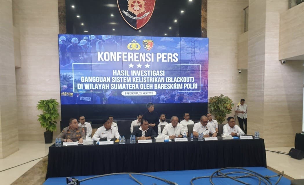 Bareskrim Bantah Blackout Sumatera Karena Sabotase: Ada Kabel Transmisi Terputus Bareskrim Bantah Blackout Sumatera Karena Sabotase: Ada Kabel Transmisi Terputus