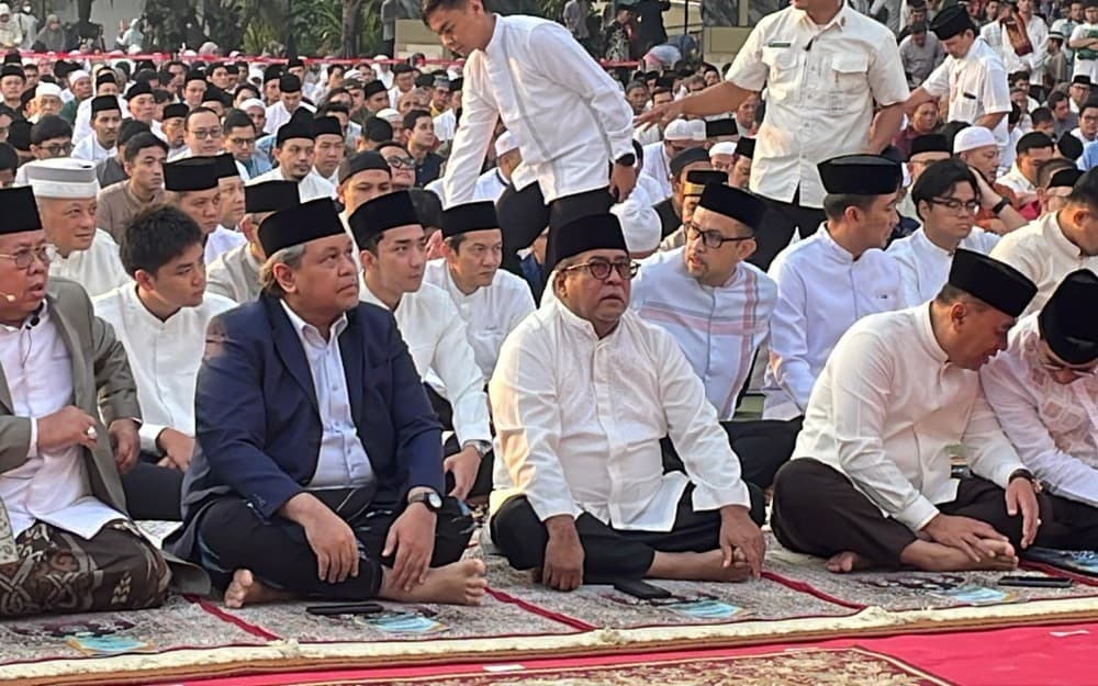 Salat Iduladha Digelar di Balai Kota DKI Jakarta, Begini Suasananya Salat Iduladha Digelar di Balai Kota DKI Jakarta, Begini Suasananya