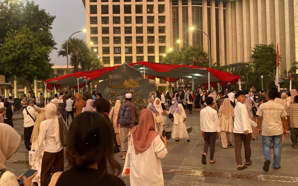 Salat Iduladha, Ribuan Jamaah Mulai Padati Masjid Istiqlal Salat Iduladha, Ribuan Jamaah Mulai Padati Masjid Istiqlal