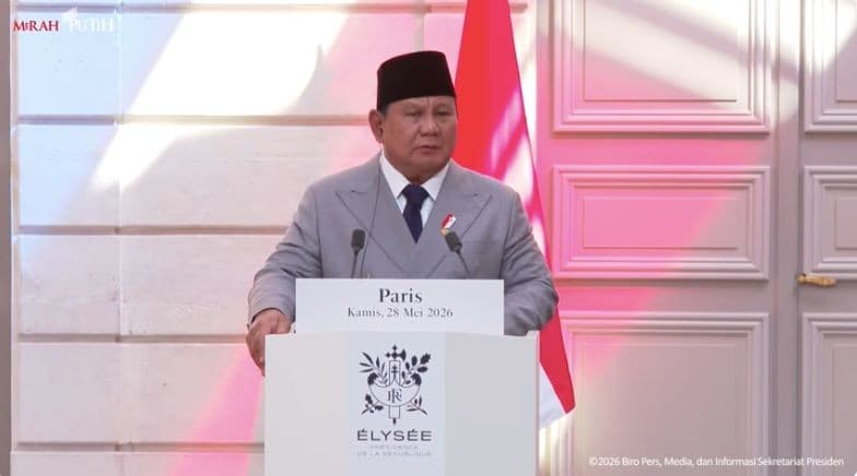 Prabowo Apresiasi Prancis yang Jadi Pelopor Negara Eropa Dukung Kemerdekaan Palestina Prabowo Apresiasi Prancis yang Jadi Pelopor Negara Eropa Dukung Kemerdekaan Palestina