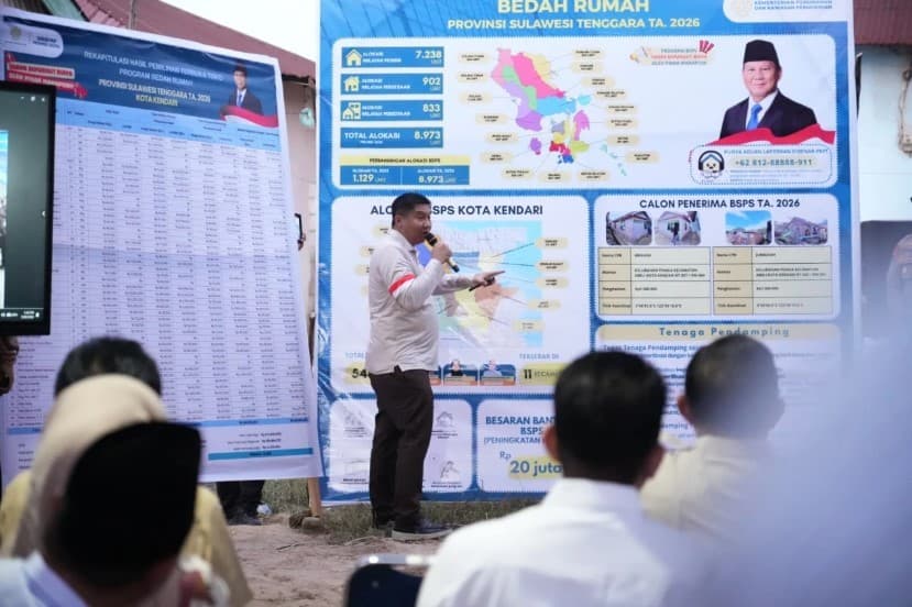 Kementerian PKP Garap Bedah Rumah 8.973 Unit di Sultra, Anggarannya Capai Rp179 Miliar Kementerian PKP Garap Bedah Rumah 8.973 Unit di Sultra, Anggarannya Capai Rp179 Miliar