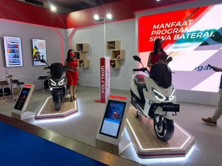 IIMS 2023, Polytron Pamer Motor Listrik Fox-R Seharga Rp20 Juta IIMS 2023, Polytron Pamer Motor Listrik Fox-R Seharga Rp20 Juta