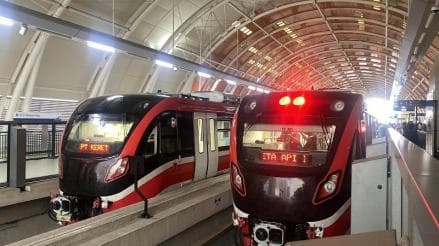 Sensasi Menjajal LRT Jabodebek, Kereta Tanpa Masinis Sensasi Menjajal LRT Jabodebek, Kereta Tanpa Masinis