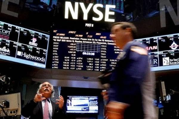Wall Street Dibuka Merah Lagi, Menanti Pidato Pejabat The Fed
