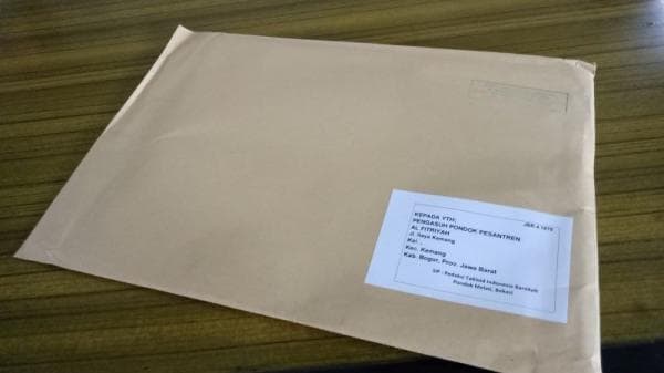 Inilah Cara Menulis Alamat di Amplop Coklat untuk Pos Inilah Cara Menulis Alamat di Amplop Coklat untuk Pos