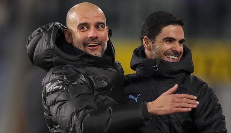 Guardiola Akui Arsenal Pantas Juara, Ucapan untuk Arteta Jadi Sorotan Guardiola Akui Arsenal Pantas Juara, Ucapan untuk Arteta Jadi Sorotan