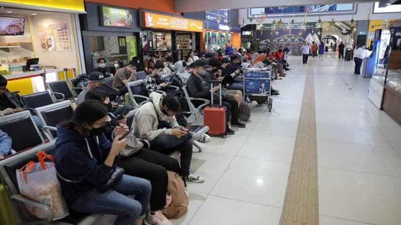 H-5 Lebaran, Ribuan Pemudik Padati Stasiun Bandung H-5 Lebaran, Ribuan Pemudik Padati Stasiun Bandung