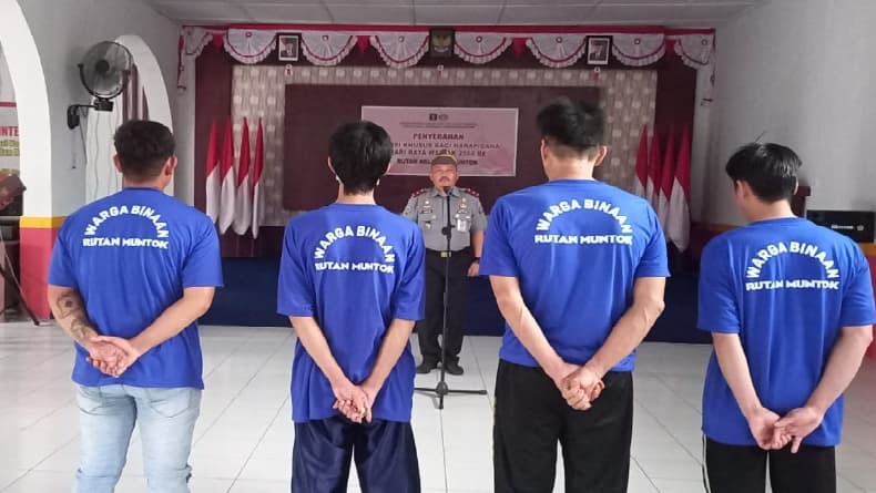 16.078 Napi Terima Remisi Natal 2025, 174 Langsung Bebas 16.078 Napi Terima Remisi Natal 2025, 174 Langsung Bebas