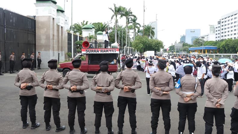 Awas Macet, Ada Demo Buruh di DPR Pagi Ini Awas Macet, Ada Demo Buruh di DPR Pagi Ini