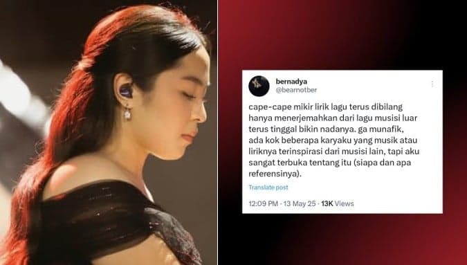 Kaget Dituduh Jiplak Lagu Taylor Swift, Bernadya: Capek Mikir Malah Dibilang Nerjemahkan Kaget Dituduh Jiplak Lagu Taylor Swift, Bernadya: Capek Mikir Malah Dibilang Nerjemahkan