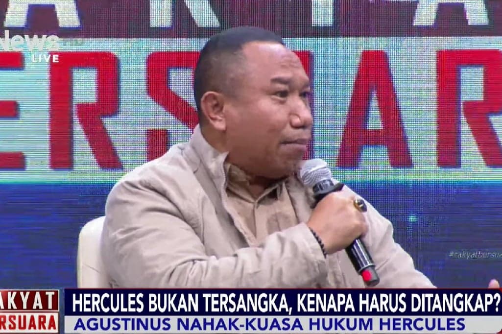 Kubu Hercules Heran atas Desakan Tumpas: Apa Jadi Tersangka? Tunjukkan Laporannya Kubu Hercules Heran atas Desakan Tumpas: Apa Jadi Tersangka? Tunjukkan Laporannya