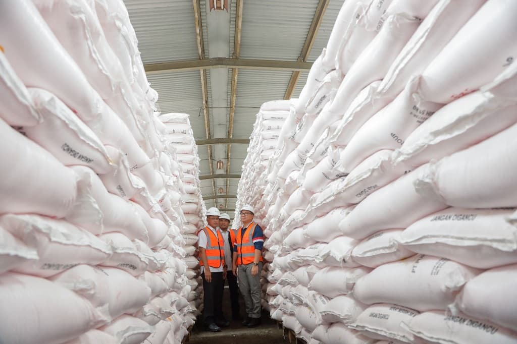 Produksi Pupuk Melimpah, RI Siap Ekspor ke Australia Produksi Pupuk Melimpah, RI Siap Ekspor ke Australia