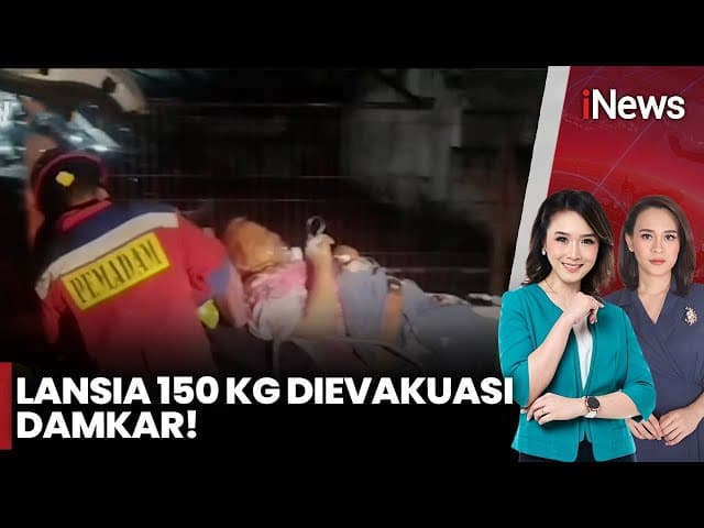 Nenek Berbobot 150 Kg Tercebur ke Septic Tank, Damkar Evakuasi Nenek Berbobot 150 Kg Tercebur ke Septic Tank, Damkar Evakuasi