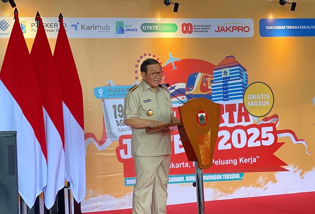 Pramono Buka Jakarta Jobfest 2025, Sediakan 2.000 Lowongan Kerja Pramono Buka Jakarta Jobfest 2025, Sediakan 2.000 Lowongan Kerja