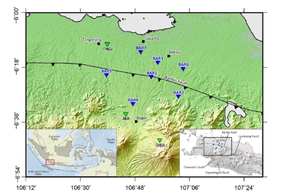 Mengenal Lebih Dekat: Sesar Baribis, West Java Back-arc Thrust dan Ancaman Gempa di Bekasi Mengenal Lebih Dekat: Sesar Baribis, West Java Back-arc Thrust dan Ancaman Gempa di Bekasi