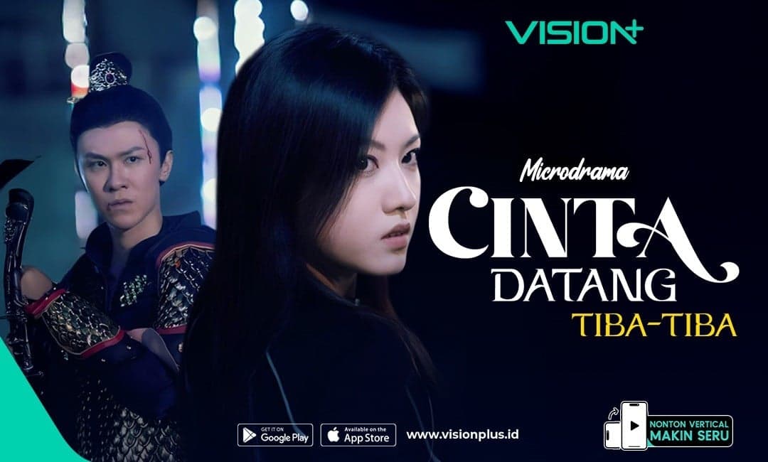 Streaming Cinta Datang Tiba-Tiba Eksklusif di VISION+, Kisah Cinta Hadir Tak Terduga! Streaming Cinta Datang Tiba-Tiba Eksklusif di VISION+, Kisah Cinta Hadir Tak Terduga!